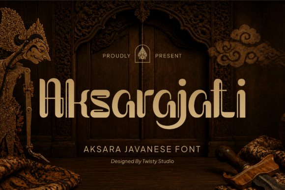 Aksarajati: The Javanese Display Font That Transforms Small Business Branding