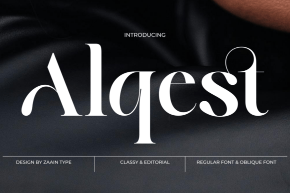 Alqest Typeface Review: A Modern Serif for Brand Identity
