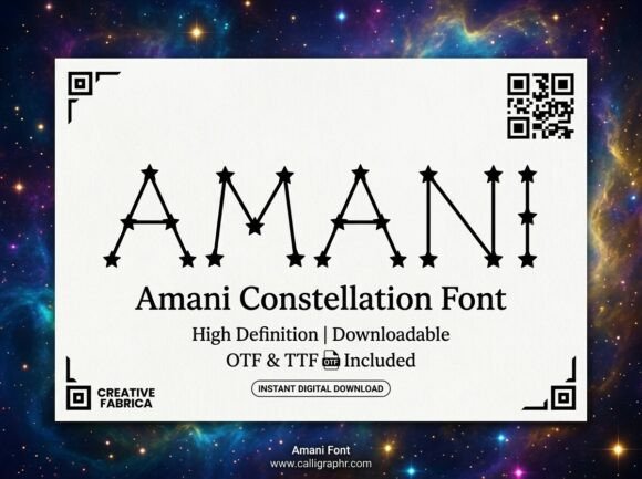 Amani Typeface: The Perfect Display Font for Small Business Branding