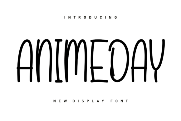 Animeday: The Handwritten Typeface That Brings Warmth to Editorial Design