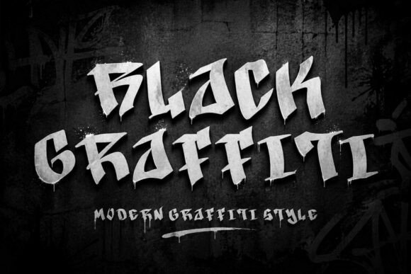Black Graffiti: The Display Typeface for Scroll-Stopping Campaigns