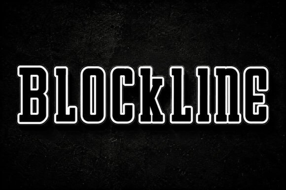 Blockline: The Bold Varsity Typeface for Modern Editorial Design