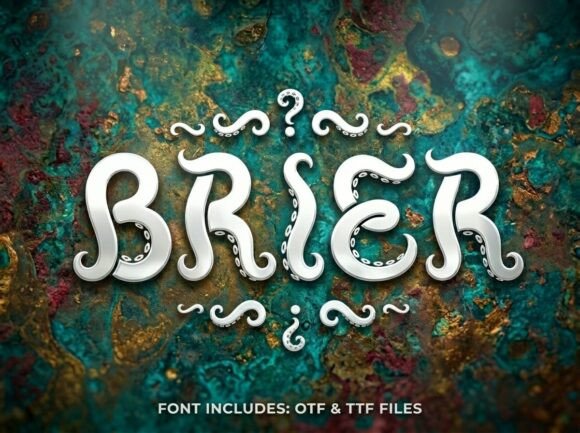 Brier: The Premium Display Font That Elevates Your Brand Identity