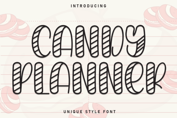 Candy Planner: The Perfect Display Font for Modern Web Design