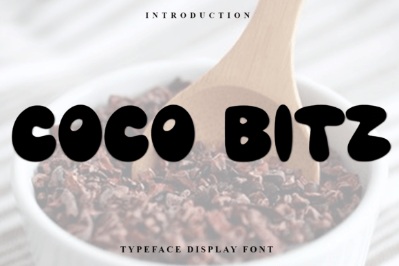 Coco Bitz: A Festive Display Font for Holiday Branding