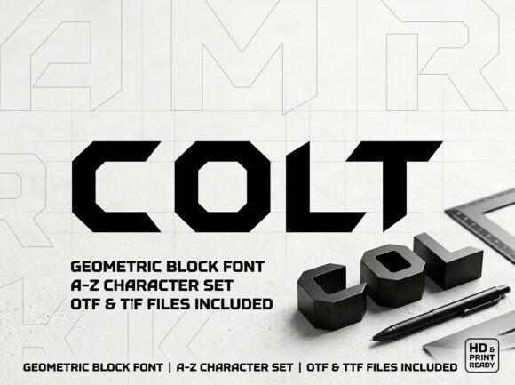 Colt: The Premium Display Typeface for Scroll-Stopping Campaigns