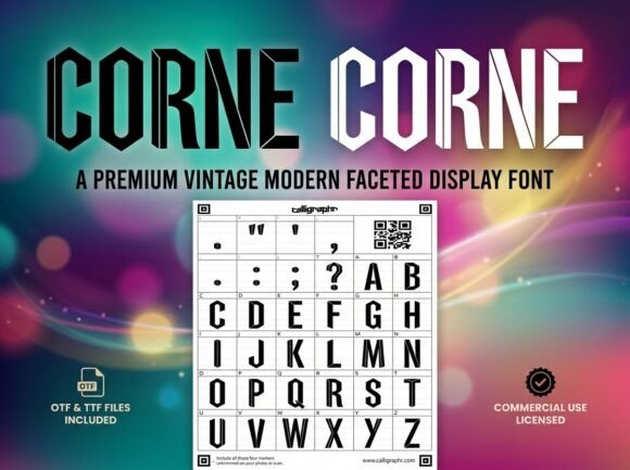 Corne: The Premium Display Typeface for Modern Web Design