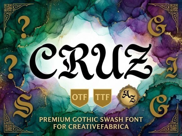 Cruz: A Premium Gothic Typeface for Editorial Storytelling