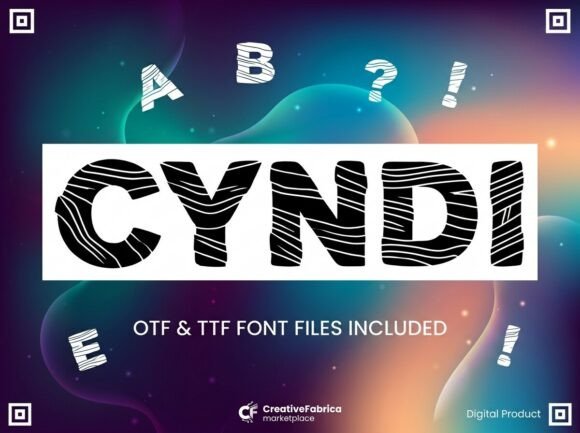 Cyndi: The Display Font That Transforms Small Business Branding