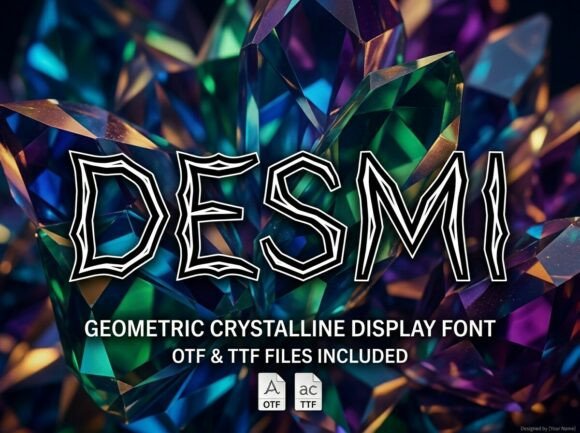 Desmi: A Modern Display Typeface for High-Impact Web Design