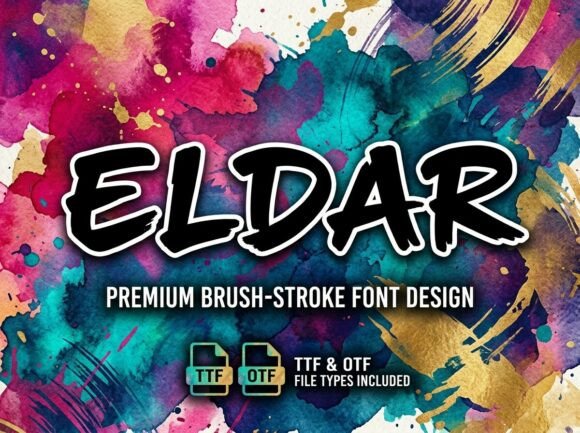 Eldar: The Premium Display Font That Elevates Small Business Branding
