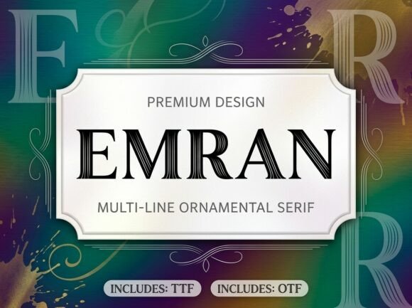 Emran: The Premium Display Typeface for Scroll-Stopping Campaigns