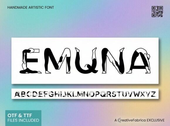 Emuna: A Stunning Display Font for Bold Brand Identities