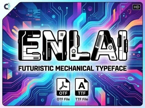 Enlai: The Premium Display Font for Modern Web Design