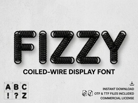 Fizzy: The Display Typeface That Makes Campaigns Pop