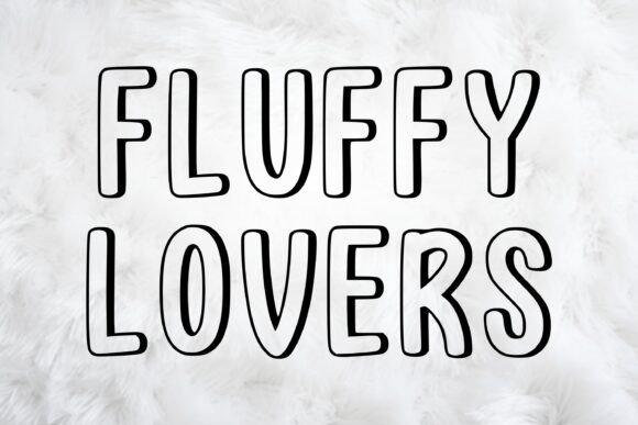 Fluffy Lovers: The Cozy Display Typeface for Modern Web Design