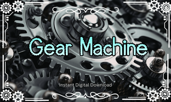 Gear Machine: The Bold Display Font for High-Impact Marketing