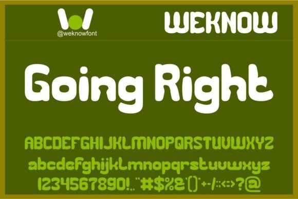 Going Right: The Creative Typeface That Elevates Your Brand Identity