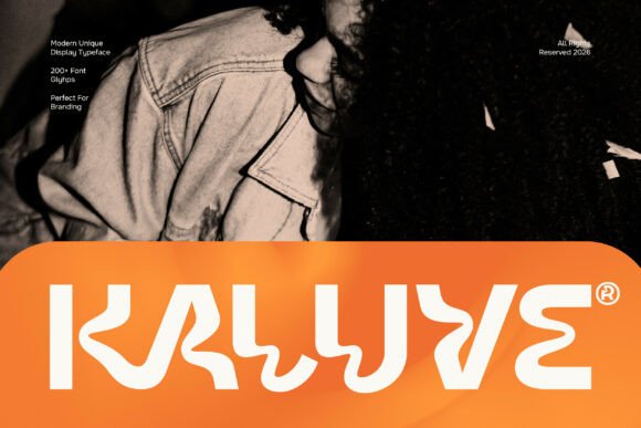 Kaluve: The Modern Display Typeface for Bold Branding