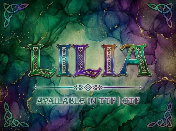 Lilia: The Premium Display Font That Elevates Small Business Branding