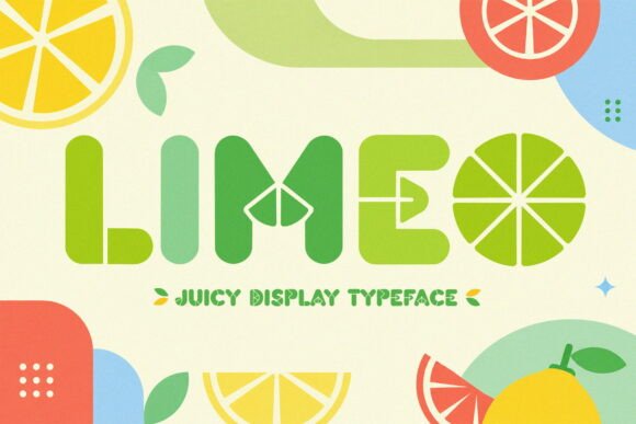 Limeo: The Bold Display Font for Handmade Brands