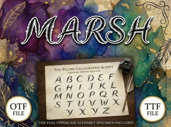 Marsh: The Premium Display Typeface That Elevates Small Business Branding