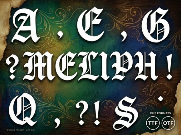 Meliph: The Display Typeface That Anchors Your Campaign Visuals