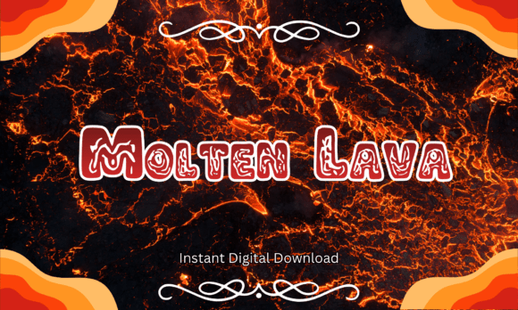 Molten Lava: A Bold Display Typeface for High-Impact Web Design
