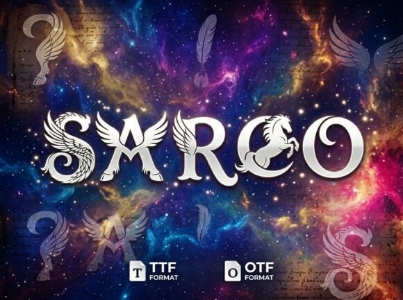 Sarco: The Perfect Display Font for Handmade Product Labels