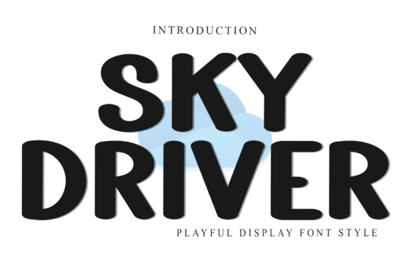 Skydriver: The Festive Display Typeface for Holiday Campaigns