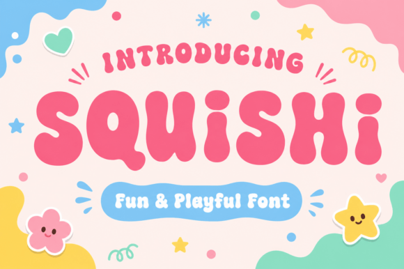 Squishi: The Playful Display Font That Elevates Small Business Branding